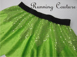 Fairy Tinker Bell Inspired women's velvet running skirt
