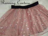 Good Witch inspired women's velvet running skirt