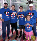 Mickey and Minnie Cruise Lifesaver family vacation t-shirt
