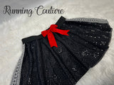 Coco / Mariachi, Miguel inspired women's sparkle running skirt