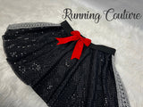 Coco / Mariachi, Miguel inspired women's sparkle running skirt