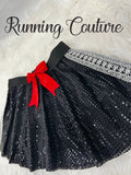 Coco / Mariachi, Miguel inspired women's sparkle running skirt