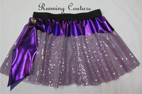 Meg inspired women's sparkle running skirt