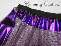 Meg inspired women's sparkle running skirt