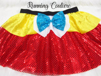 2X/3X Tweedle D inspired running skirt