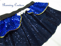 Beast inspired women's sparkle running skirt