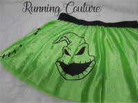 Boogie Villain inspired velvet women's running skirt