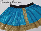 Brave princess inspired women's sparkle running skirt