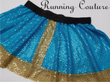 Brave princess inspired women's sparkle running skirt