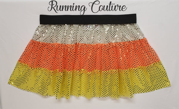 Candy Corn running skirt