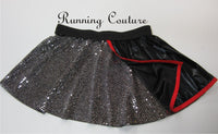 Captain Silver troop inspired women's sparkle running skirt