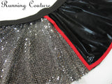 Captain Silver troop inspired women's sparkle running skirt