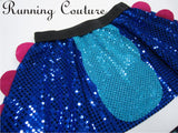 Caterpillar inspired women's sparkle running