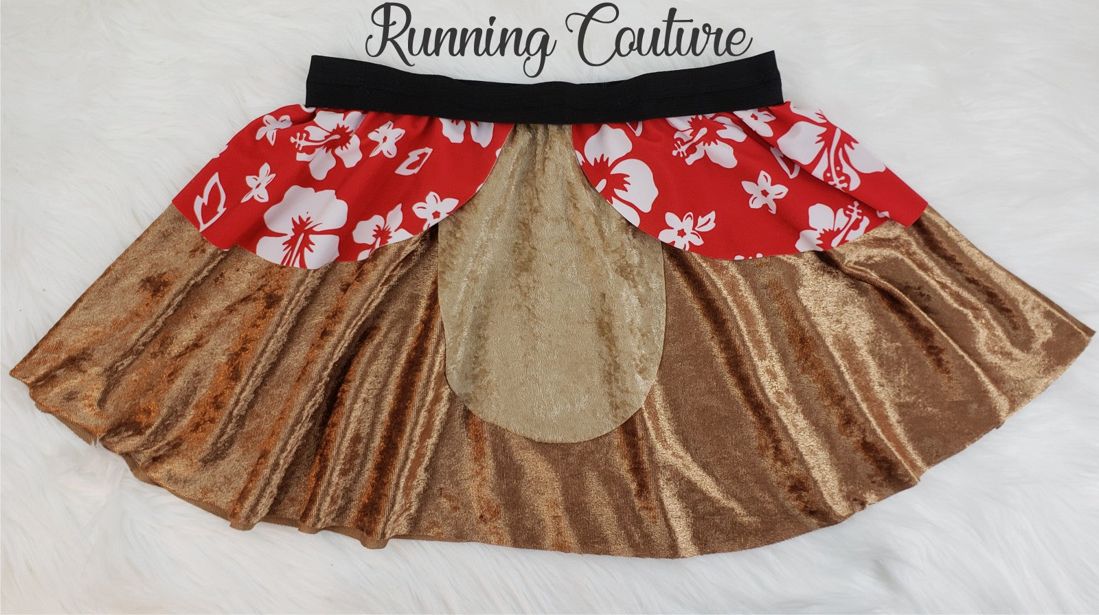 Brown running skirt best sale