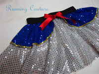 Duck inspired women's sparkle running skirt