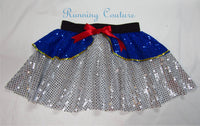 Duck inspired women's sparkle running skirt