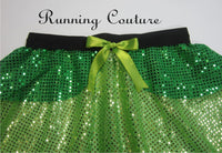 Fairy Fauna inspired sparkle women's running skirt.