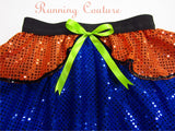 Dopey dawg inspired women's sparkle running skirt