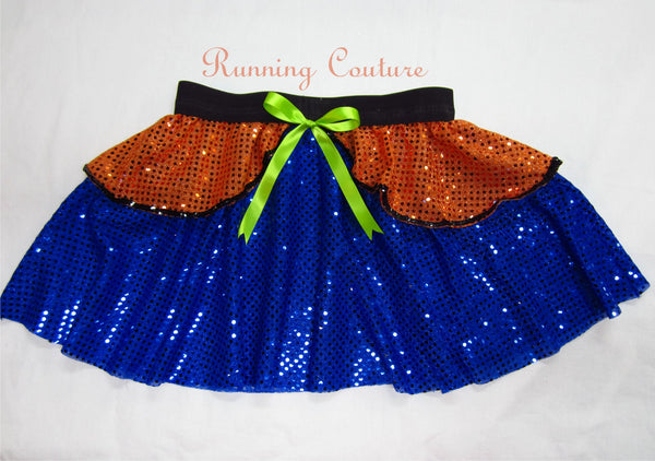 Goofy inspired women's sparkle running skirt