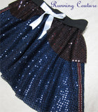 Solo inspired women's sparkle running skirt