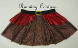 Dwarfs RED inspired women's running skirt GRUMPY