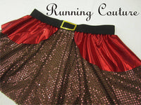 Dwarfs RED inspired women's running skirt GRUMPY