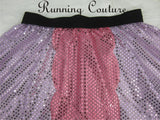 Figment inspired women's sparkle running skirt. Dragon