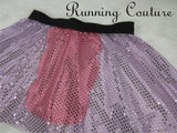 Figment inspired women's sparkle running skirt. Dragon