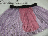 Figment inspired women's sparkle running skirt. Dragon