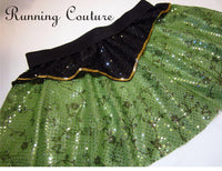 LIMITED Coronation Anna inspired women's sparkle running skirt