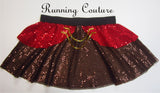 Timothy mouse inspired women's sparkle running skirt