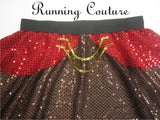 Timothy mouse inspired women's sparkle running skirt