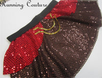 Timothy mouse inspired women's sparkle running skirt