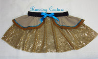 Pocahontas inspired women's sparkle running skirt