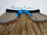 Pocahontas inspired women's sparkle running skirt