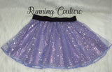 Lavender Rapunzel / Isabela inspired women's running skirt