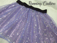 Lavender Rapunzel / Isabela inspired women's running skirt