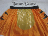 Tigger/Rajah inspired women's velvet running skirt