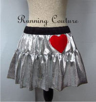 Tin man inspired women's spandex women's skirt