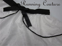 Zero / White trooper inspired women's velvet running skirt