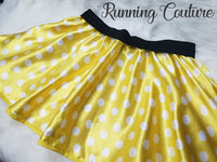 Gabby Gabby inspired women's satin running skirt