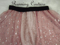 Glinda inspired women's velvet running skirt