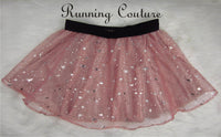 Glinda inspired women's velvet running skirt